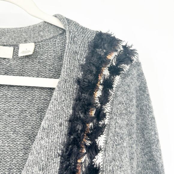 Anthropologie Sleeping On Snow Womens Corby Lodge Knit Wool Blend Cardigan S - Picture 3 of 8